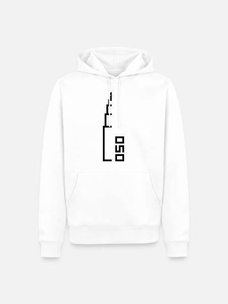 Groningen martini 050 - Men’s Premium Organic Hoodie - white