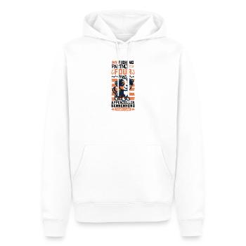 Fishing and Argentine Pila - Men’s Premium Organic Hoodie - white - Front - Nico (187cm)