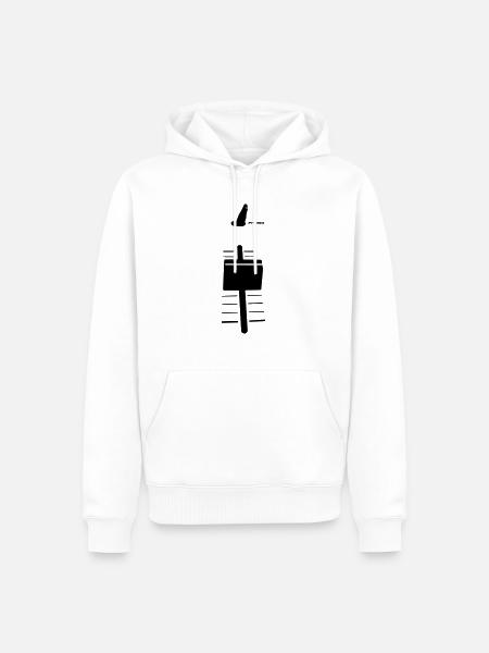 Der Mischer 2 - Männer Premium Bio Hoodie - Weiß
