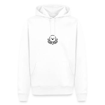 Krake - Männer Premium Bio Hoodie - Weiß - Vorne - Nico (187cm)