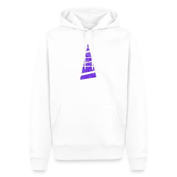 Christmas Tree - Weihnachtsbaum - Weihnachten - Männer Premium Bio Hoodie - Weiß - Vorne - Nico (187cm)