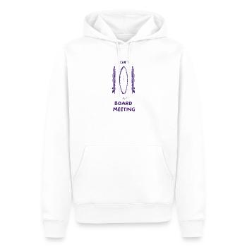 Surfing Board Meeting - Männer Premium Bio Hoodie - Weiß - Vorne - Nico (187cm)