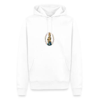 Cambodge Guerrier Khmer Épée Drapeau I Cadeau - Sweat à capuche Premium bio Homme - blanc - Devant - Nico (187cm)
