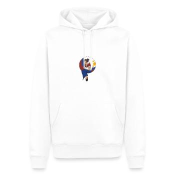 Philippinen Filipina Stolz Flagge Pinay I Geschenk - Männer Premium Bio Hoodie - Weiß - Vorne - Nico (187cm)