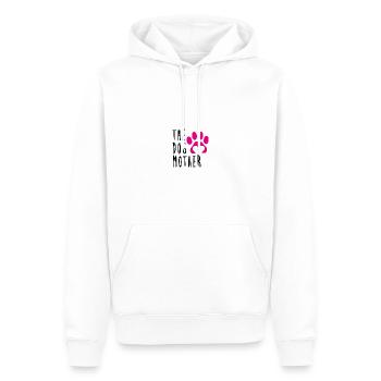 Hund - Männer Premium Bio Hoodie - Weiß - Vorne - Nico (187cm)