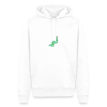 Meerestiere - Männer Premium Bio Hoodie - Weiß - Vorne - Nico (187cm)