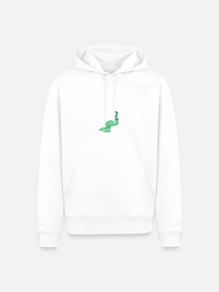 Meerestiere - Männer Premium Bio Hoodie - Weiß