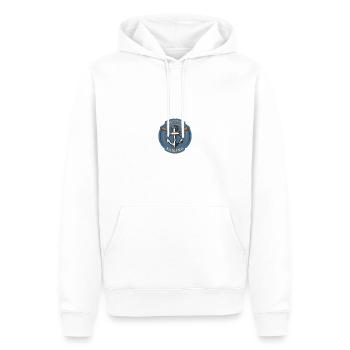 Wassersport - Männer Premium Bio Hoodie - Weiß - Vorne - Nico (187cm)