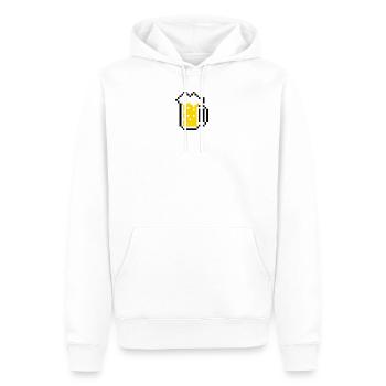 Beer Beer Beer - Men’s Premium Organic Hoodie - white - Front - Nico (187cm)