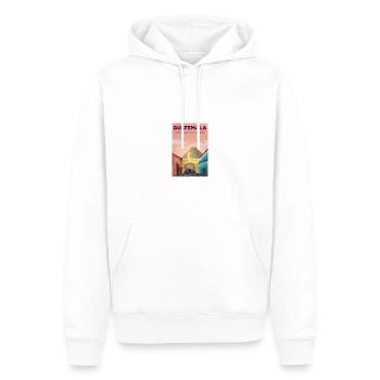 Guatemala Guatemalan Flagge DNA I Geschenk - Männer Premium Bio Hoodie - Weiß - Vorne - Nico (187cm)