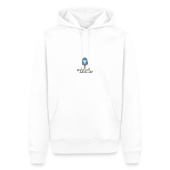 Vogel - Männer Premium Bio Hoodie - Weiß - Vorne - Nico (187cm)