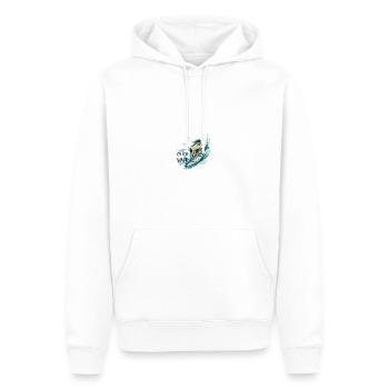 Wassersport - Männer Premium Bio Hoodie - Weiß - Vorne - Nico (187cm)