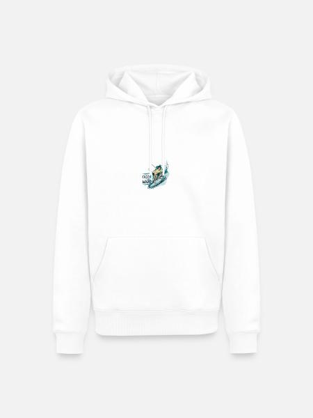 Wassersport - Männer Premium Bio Hoodie - Weiß