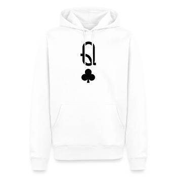 Lady cross - Men’s Premium Organic Hoodie - white - Front - Nico (187cm)