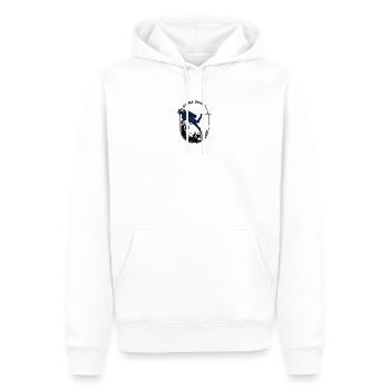 Tauchen Taucher Silhouette Design - Männer Premium Bio Hoodie - Weiß - Vorne - Nico (187cm)