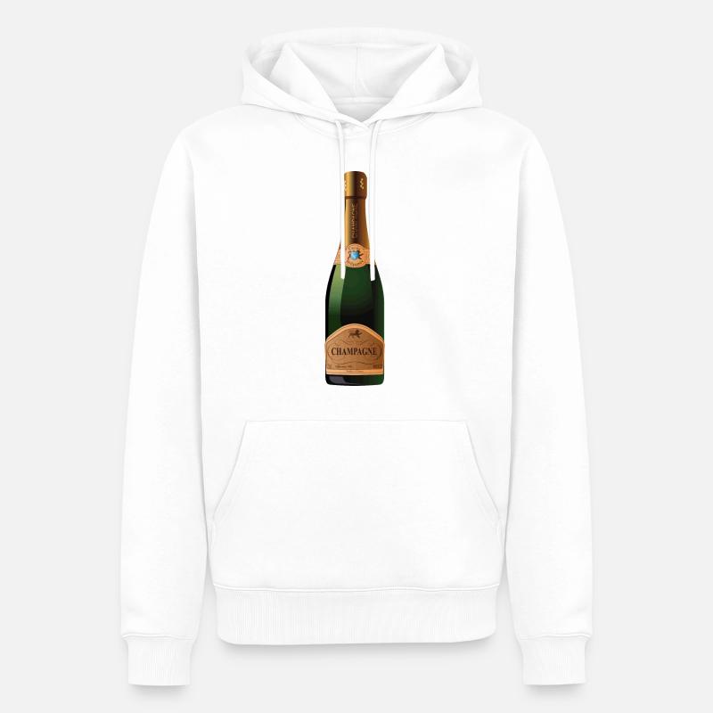 blockedTitle - Männer Premium Bio Hoodie - Weiß