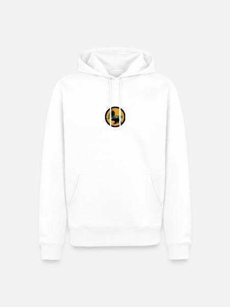 Trader - Männer Premium Bio Hoodie - Weiß