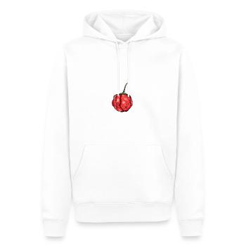 Chili Pflanze scharf Tabasco Jalapeno Habanero - Männer Premium Bio Hoodie - Weiß - Vorne - Nico (187cm)