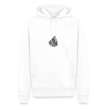 Ballsport - Männer Premium Bio Hoodie - Weiß - Vorne - Nico (187cm)