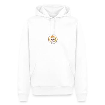 Summer Shame Beach Ne tue pas mon ambiance grunge - Sweat à capuche Premium bio Homme - blanc - Devant - Nico (187cm)