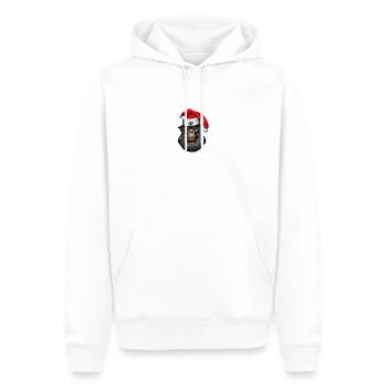 Bad Santilla - Männer Premium Bio Hoodie - Weiß - Vorne - Nico (187cm)