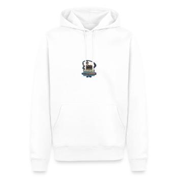Wassersport - Männer Premium Bio Hoodie - Weiß - Vorne - Nico (187cm)