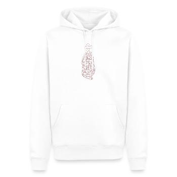 RUNSTEN, JÄRVSÖ - Men’s Premium Organic Hoodie - white - Front - Nico (187cm)