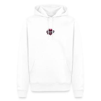 Valentinstag - Männer Premium Bio Hoodie - Weiß - Vorne - Nico (187cm)