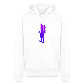 Escalade de bloc Escalade Escalade Hommes - Sweat à capuche Premium bio Homme - blanc - Devant - Nico (187cm)