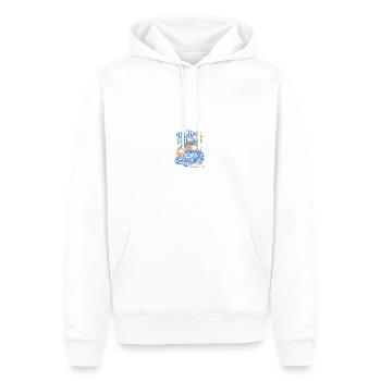 Wassersport - Männer Premium Bio Hoodie - Weiß - Vorne - Nico (187cm)