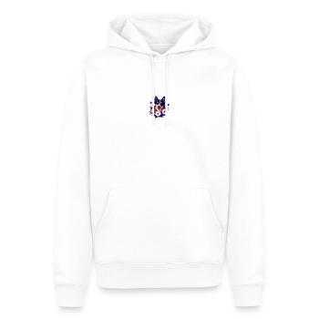 Dog Dog Owner Dog Lover Dog Owner - Sweat à capuche Premium bio Homme - blanc - Devant - Nico (187cm)