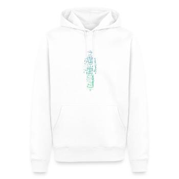 Fahrrad Radfahren Bike Radfahrer Mtb Fahrradfahren - Männer Premium Bio Hoodie - Weiß - Vorne - Nico (187cm)