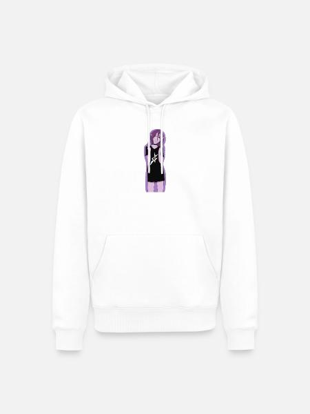 Blitz-Sigil Elf Tee - Männer Premium Bio Hoodie - Weiß
