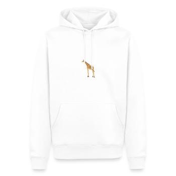 Wildtiere - Männer Premium Bio Hoodie - Weiß - Vorne - Nico (187cm)
