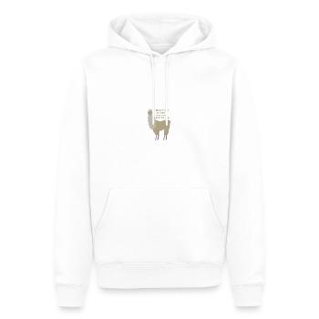 Wildtiere - Männer Premium Bio Hoodie - Weiß - Vorne - Nico (187cm)