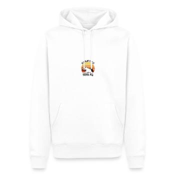 Mammut - Männer Premium Bio Hoodie - Weiß - Vorne - Nico (187cm)