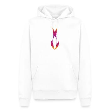 trennen - Männer Premium Bio Hoodie - Weiß - Vorne - Nico (187cm)