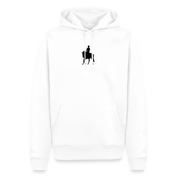 Horses, horse, riding, pony, cowboy, trot, Gallop - Men’s Premium Organic Hoodie - white - Front - Nico (187cm)