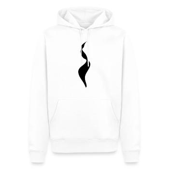 gunsmoke - Männer Premium Bio Hoodie - Weiß - Vorne - Nico (187cm)