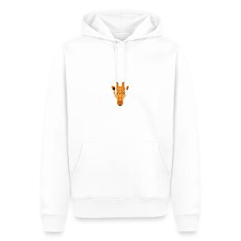 Wildtiere - Männer Premium Bio Hoodie - Weiß - Vorne - Nico (187cm)