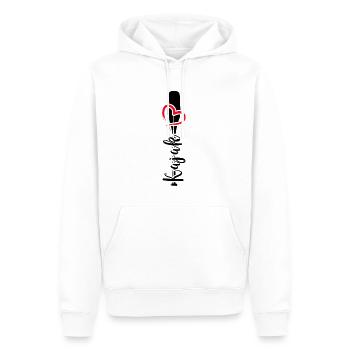 Kayak Kayak Tour Pagayer Kayak Love - Sweat à capuche Premium bio Homme - blanc - Devant - Nico (187cm)