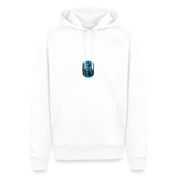 Wassersport - Männer Premium Bio Hoodie - Weiß - Vorne - Nico (187cm)