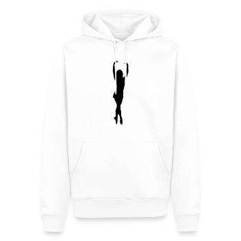 dance ballett - Männer Premium Bio Hoodie - Weiß - Vorne - Nico (187cm)