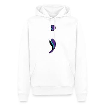 suicide awareness/prevention "Fight for your life" - Männer Premium Bio Hoodie - Weiß - Vorne - Nico (187cm)