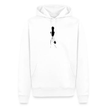 Braut - Männer Premium Bio Hoodie - Weiß - Vorne - Nico (187cm)