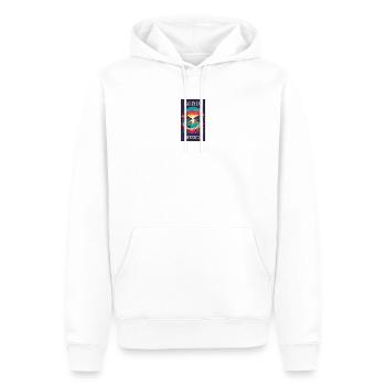 Jalisco Mexiko Palmen Design - Männer Premium Bio Hoodie - Weiß - Vorne - Nico (187cm)