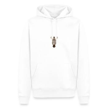 Wildtiere - Männer Premium Bio Hoodie - Weiß - Vorne - Nico (187cm)