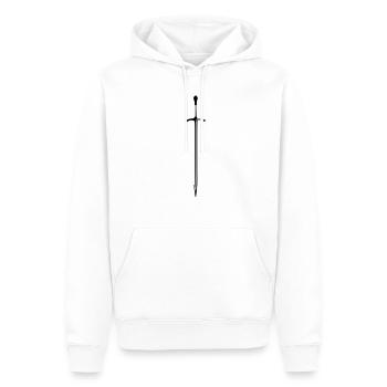 Schwert tolles cooles Fantasie Vektor Design - Männer Premium Bio Hoodie - Weiß - Vorne - Nico (187cm)
