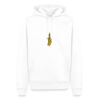 Cambodge Tradition Danse Khmer Apsara I Cadeau - Sweat à capuche Premium bio Homme - blanc - Devant - Nico (187cm)