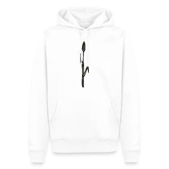 Weizen Korn Ackerbau lustige Geschenkidee Bäuerin - Männer Premium Bio Hoodie - Weiß - Vorne - Nico (187cm)